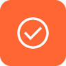 Yes check - Icon Tile