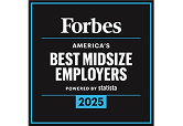 2025 Forbes 미국 최고의 중견 직장 